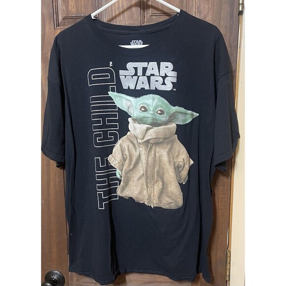 Star Wars Other - Star Wars: The Mandalorian "The Child" (Grogu) black graphic t-shirt Size XL